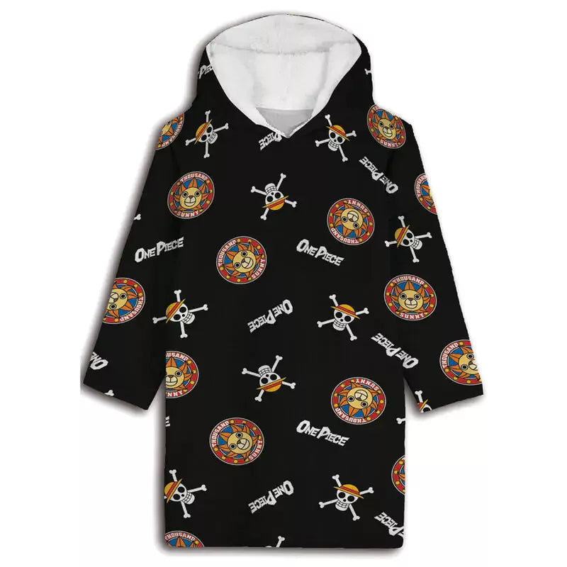 Couverture polaire en peluche à enfiler one piece 7/14 ans