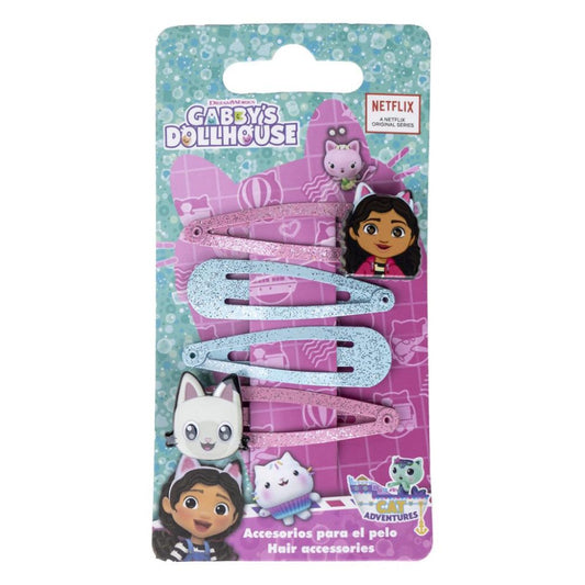 Barrettes à cheveux gabby chat